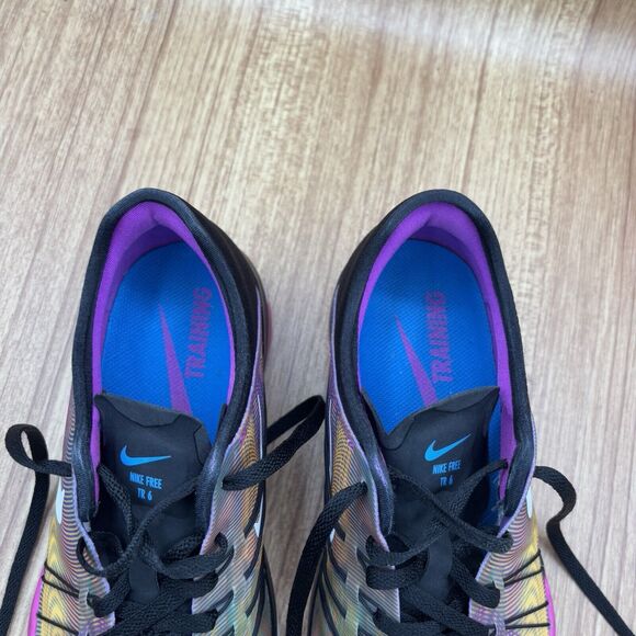 Nike Free TR 6 Women's Running Shoe Multi color Print Size 6.5 Sneakers - Picture 7 of 9